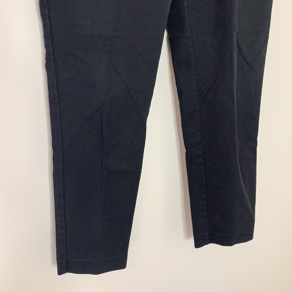 Michael Kors Black with Gold Zipper Pockets Pants - Picture 3 of 7